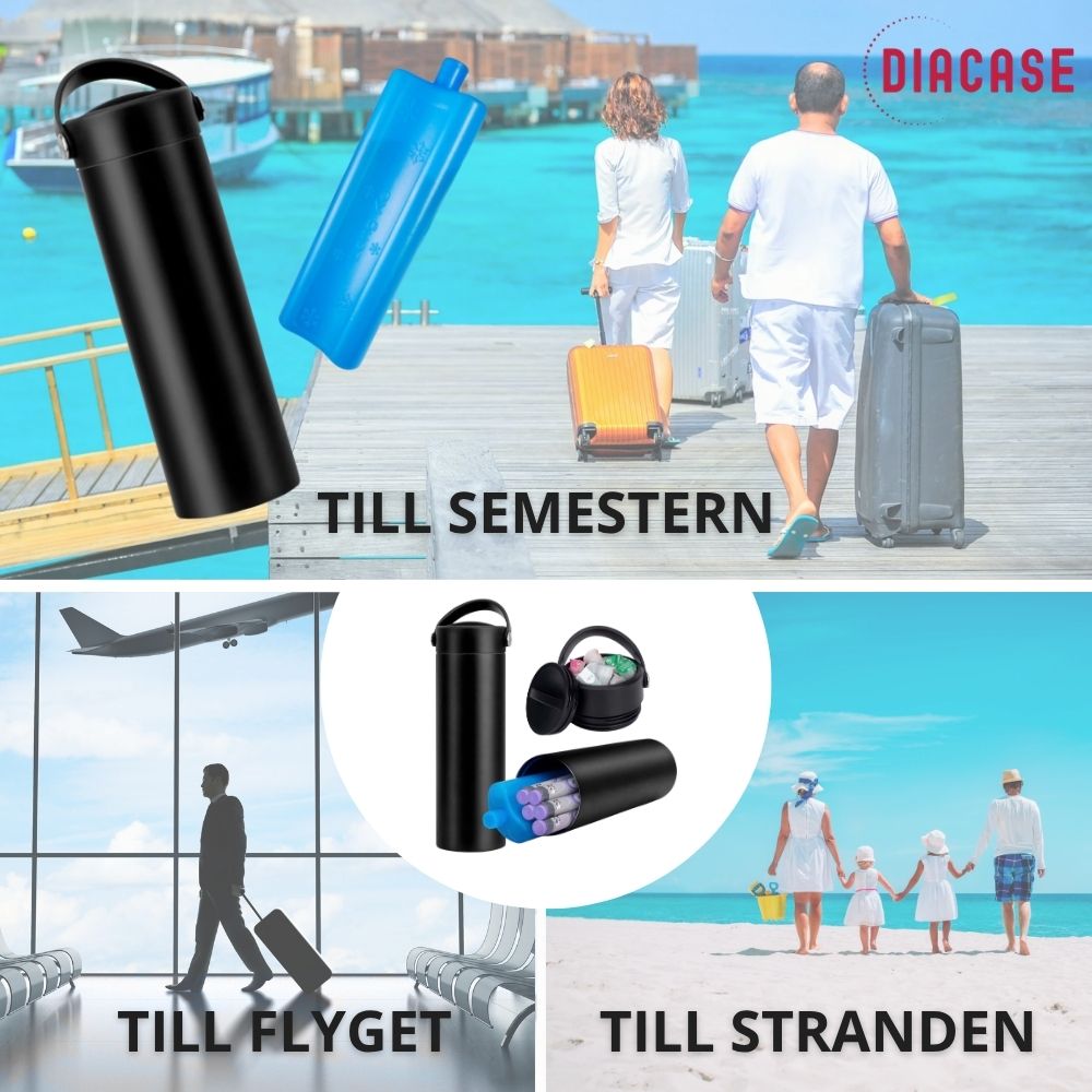Diabetesresebehållare XL - Res Utan Stress Med Kyld Medicin